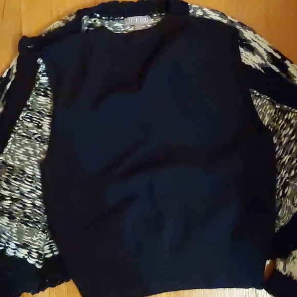 Bundle J Crew Fair Isle Cardigan & Babaton Cashmere Vest S - Picture 15 of 15